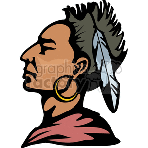 indians 4162007-074 clipart. Royalty-free image # 374369