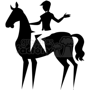 Horse show clipart. Royalty-free image # 374725