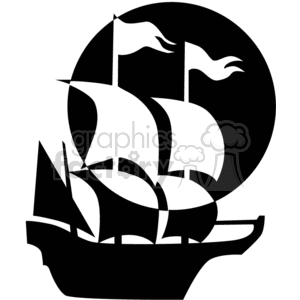 Mayflower ship clipart. Commercial use image # 374830