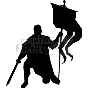 Warrior clipart. Royalty-free image # 374845