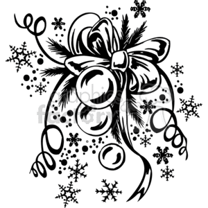 Christmas clip art images holidays decoration decorations vector vinyl-ready vinyl snowflake snowflakes snow layout design