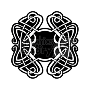celtic design 0121b clipart. Royalty-free image # 376656