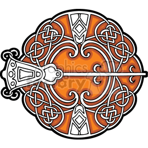 celtic design 0030c clipart. Commercial use image # 376771