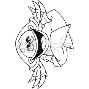 Smiling Crab clipart. Royalty-free image # 377499