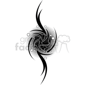 Water tattoo  clipart. Royalty-free image # 377718