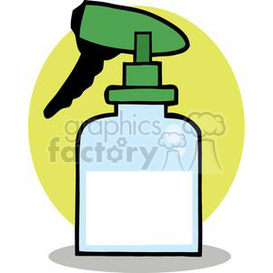 Spray bottle clipart. Commercial use image # 379843