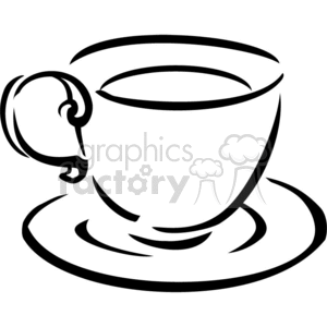 clipart - cup outline.