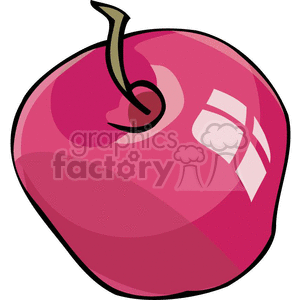 red apple clipart. Royalty-free image # 383167