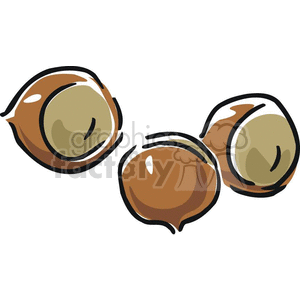 chestnuts clipart. Royalty-free image # 383262