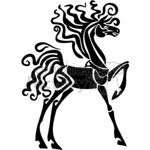 creative horse clipart. Royalty-free image # 383663