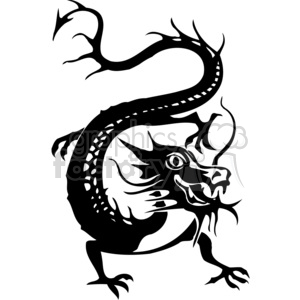 chinese dragons 045 clipart. Commercial use image # 383864