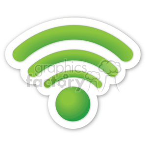 wireless signal wifi clipart. Commercial use image # 383947