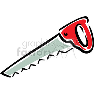 hand saw clipart. Royalty-free image # 385006
