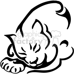 wild animals 040 clipart. Royalty-free image # 385406