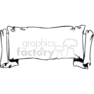 ribbons banners scroll clipart 074