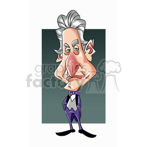 michael douglas cartoon character clipart. Commercial use image # 393206