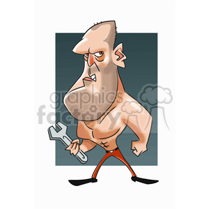 jason statham cartoon character clipart. Commercial use image # 393246