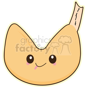 fortune cookie cartoon character clipart. Commercial use image # 393540