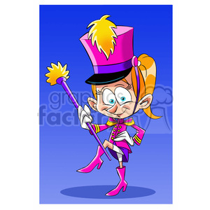 girl band member clipart. Commercial use image # 393981