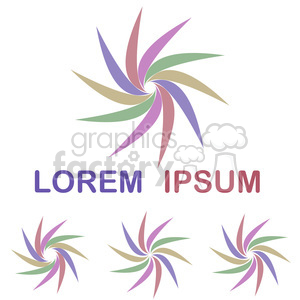 logo template design 005 clipart. Commercial use image # 397175