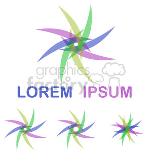 logo template design 010 clipart. Royalty-free image # 397225