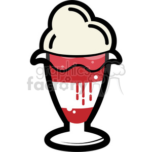 ice cream sundae clipart. Royalty-free image # 398784