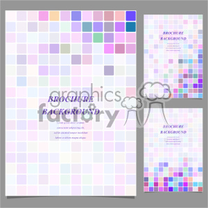 letter template pattern background brochure design flyer layout vector