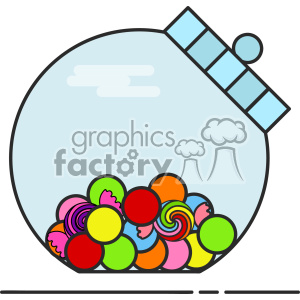Sweet Jar vector clip art images clipart.