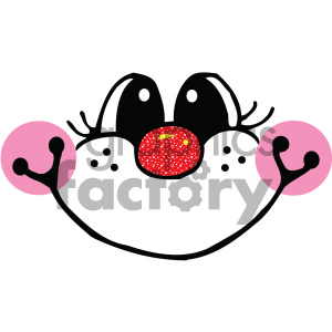 smilie face vector art clipart. Commercial use image # 405283