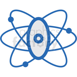 space icons atom atoms nuclear