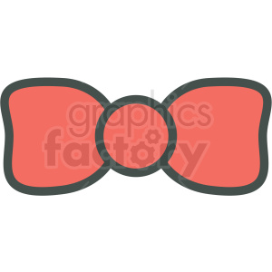 bow tie vector icon clip art clipart. Commercial use image # 406253