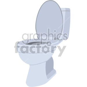 opened toilet no background clipart. Royalty-free image # 408027