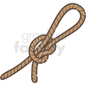 slip knot clipart clipart. Commercial use image # 409400