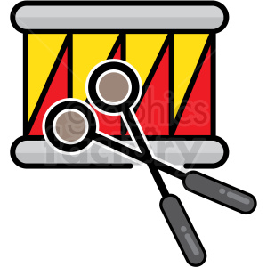 drum icon clipart. Royalty-free image # 409913
