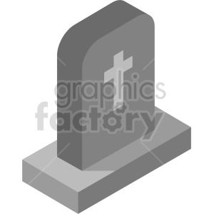 grave tombstone vector graphic clipart.