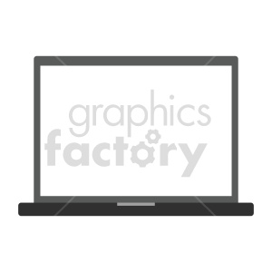 computer laptop graphic clipart. Royalty-free image # 416546