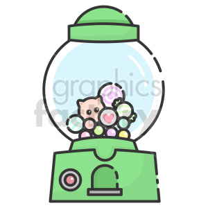 lucky machine vector clipart clipart. Royalty-free image # 416778