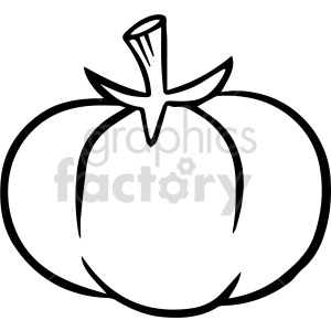 black and white tomato clipart clipart. Royalty-free image # 416889