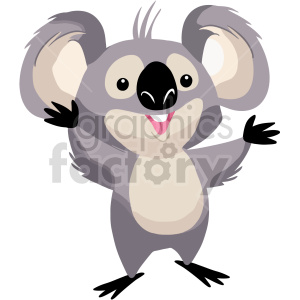 cartoon koala clipart clipart. Royalty-free image # 417688