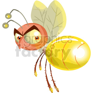 cartoon firefly clipart