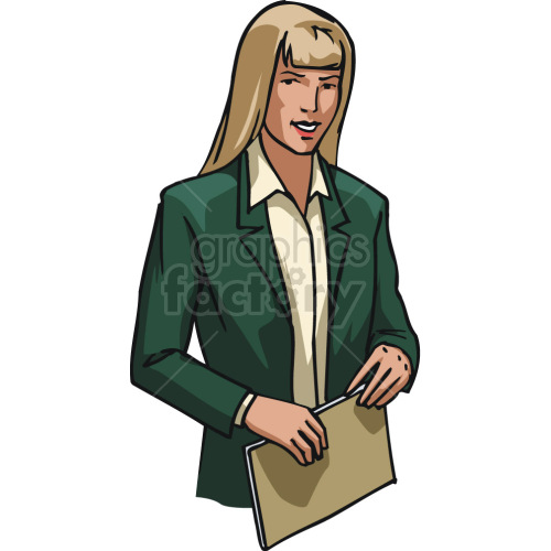 female lawyer clipart.