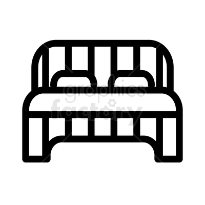 bed frame  icon