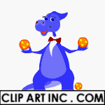   dinosaur dinosaurs dino dinos cartoons funny juggling  dino-014yy.gif Animations 2D Animals 