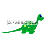 animated green dinosaur animation. Royalty-free animation # 119268
