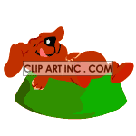   dog dogs puppy puppies animals mans best friend pet pets bowl bowls  0_dog015.gif Animations 2D Animals Dogs 
