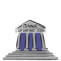 bank banks money  business009.gif Animations 2D Business fed feds reserve income saving economy politics animated