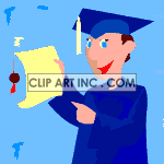   00graduation021.gif Animations 2D Education Graduation 