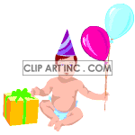   birthday birthdays aniversaries aniversary gift gifts present presents party parties happy baby babies balloon balloons  0_birthday009.gif Animations 2D Holidays Birthdays 