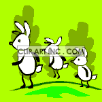   fathers day father dad dads family rabbit rabbits  0_Fathers015.gif Animations 2D Holidays Fathers Day 