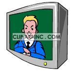 object_tv_news001 clipart. Commercial use image # 121233